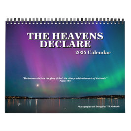 Der Himmel verkündet die Inspirationsquelle Kalender