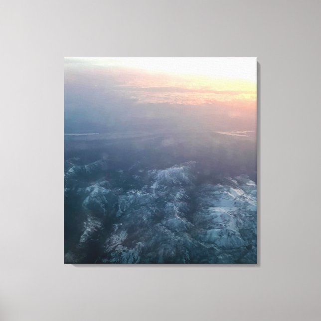 Der Himmel weiß Leinwanddruck (Vorderseite)