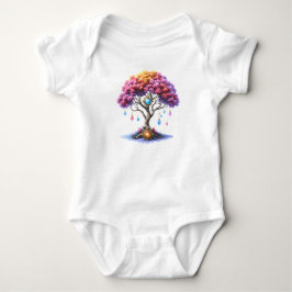 Der Himmelsbaum des Werdens. Baby Strampler