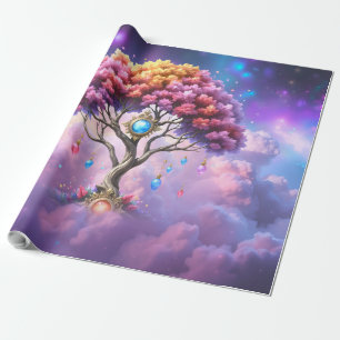 Der Himmelsbaum des Werdens. Geschenkpapier