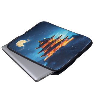 Der Himmelspalast um Mitternacht Laptopschutzhülle