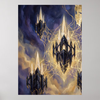 Der Himmelswebstuhl des All-Seins Poster