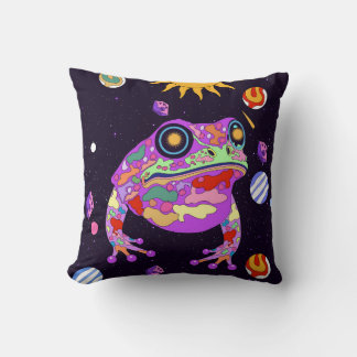 Der himmlische Frosch Kissen