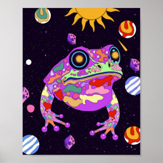 Der himmlische Frosch Poster
