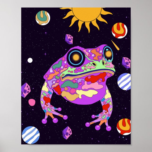 Der himmlische Frosch Poster (Vorne)