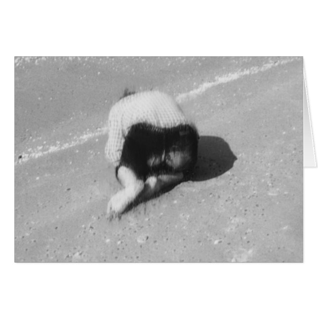 Der Hintern am Strand (Vorderseite (Horizontal))