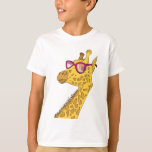 Der Hipster Giraffe T-Shirt<br><div class="desc">handgezeichnete Giraffe - mit etwas Extra</div>