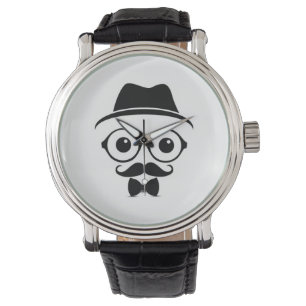 Der Hipster-Typ-Uhr der Männer coole Trendy Armbanduhr