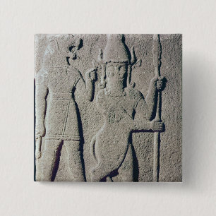 Der hittite-Gott Uomi, Karkemish Button