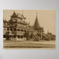 Der Hman Kyaung oder das GlasKloster Birma