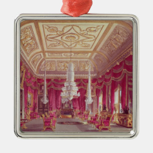 Der hochrote zeichnende Raum, Carlton Haus Silbernes Ornament