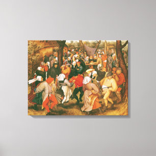 Der Hochzeitstanz von 1607 Leinwanddruck