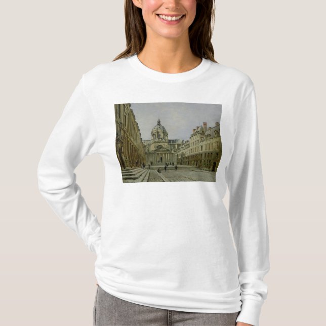 Der Hof des alten Sorbonne, 1886 T-Shirt (Vorderseite)
