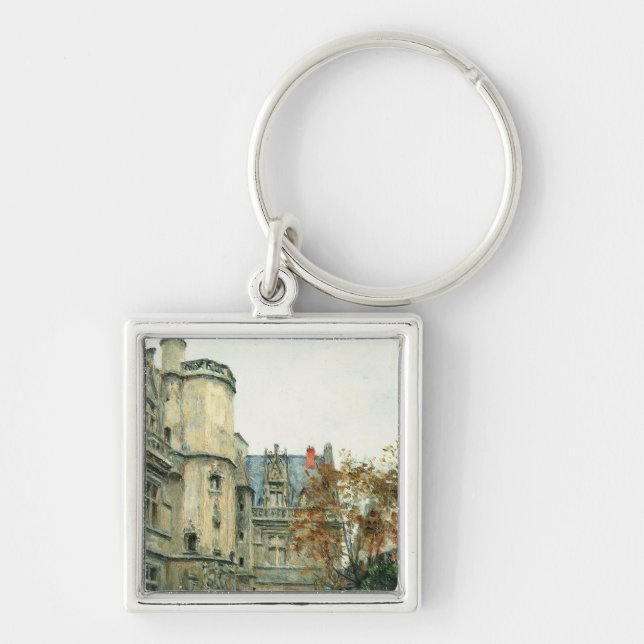 Der Hof des Museums von Cluny, c.1878-80 Schlüsselanhänger (Vorne)