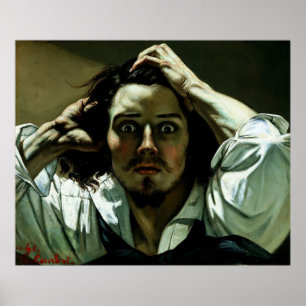 Der hoffnungslose Mann - Wiedergabe-Kunst-Plakat Poster