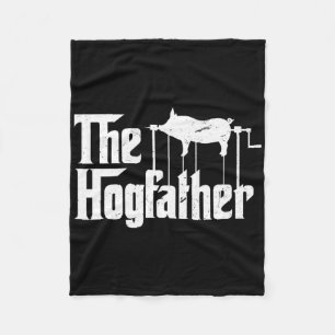 Der Hogfather-Rbarbecue-Koch Lustiger Bbq-Grillmei Fleecedecke
