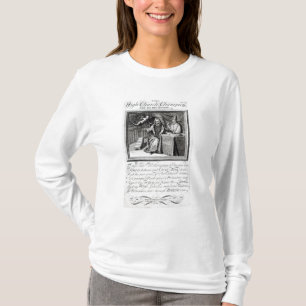 Der hohe Kirchen-Meister und seine zwei Sekunden T-Shirt