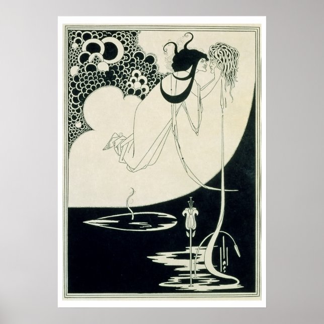 Der Höhepunkt, Abbildung von "Salome" von Oscar Wi Poster (Vorne)