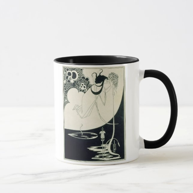 Der Höhepunkt, Illustration von "Salome" durch Tasse (Rechts)