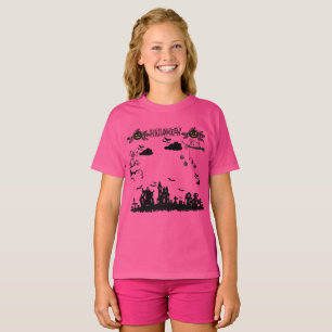 Der Hohlweg-Fluch pink T-Shirt