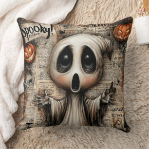 Der Hollow-Mit Augen Howler im Nebel Papier-Latern Kissen