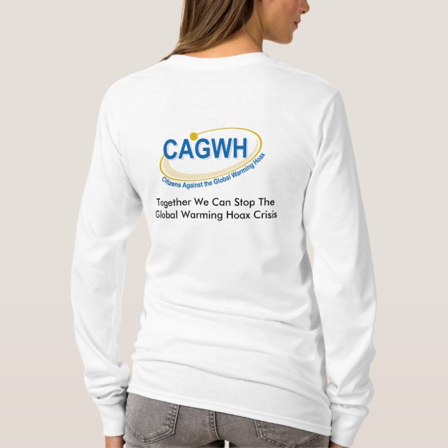 Der Hoodie CAGWH Frauen T-Shirt (Rückseite)