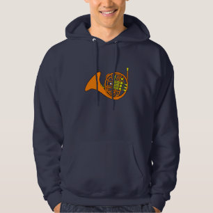 Der Hoodie der französisches Horn-Männer