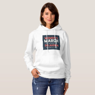 Der Hoodie der Frauen mit März-Logo