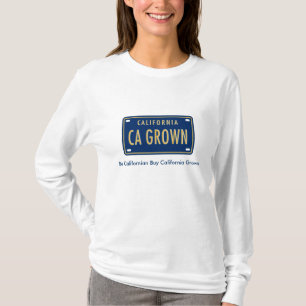 Der Hoodie der Kalifornien gewachsenen Logo-Frauen T-Shirt