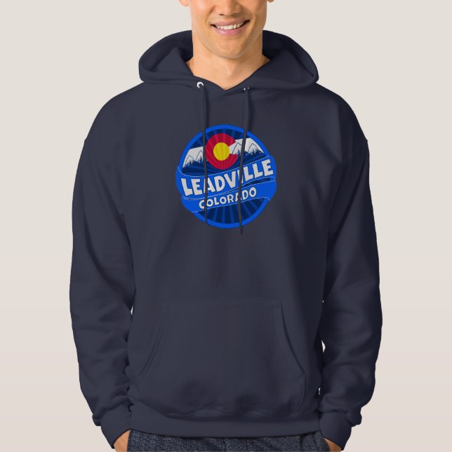 Der Hoodie der Leadville Colorado (Vorderseite)