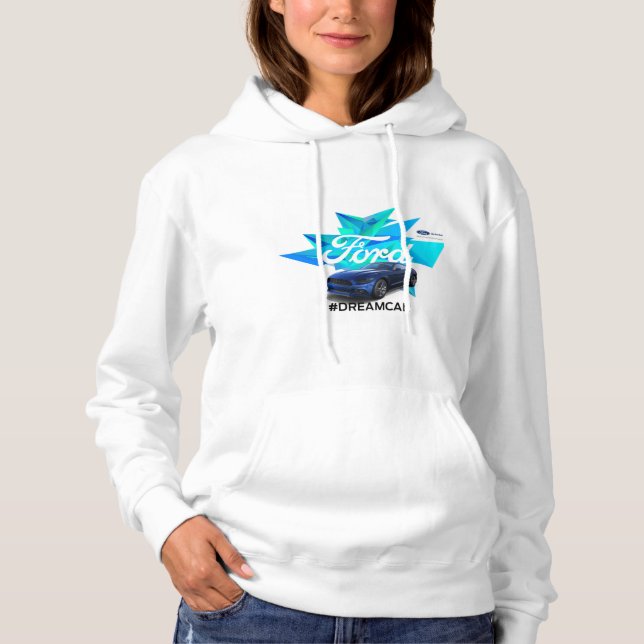 Der Hoodie der Mustangcustomizer-Frauen (Vorderseite)