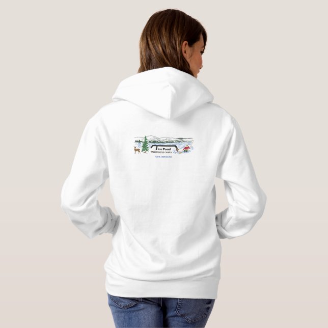 Der Hoodie der Tim-Teich-Wildnis-Lager-Frauen (Schwarz voll)