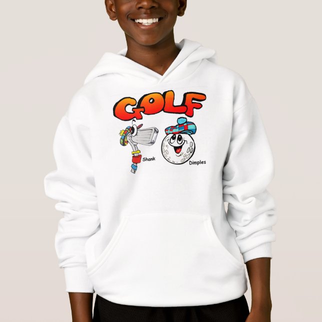 Der Hoodie des Golf-Kindes (Vorderseite)