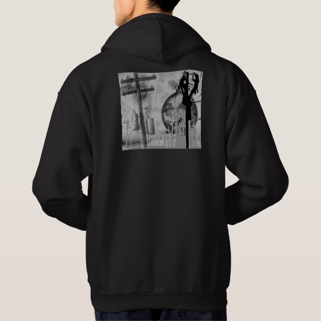 Der Hoodie des Störungssuchers (Rückseite)