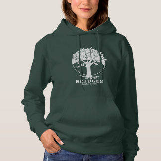 Der Hoodie-Pullover der Frauen - Sortefarben Hoodie
