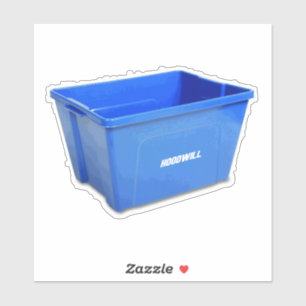Der Hoodwill Recycle Aufkleber
