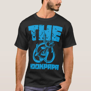 Der Hookpapa Lustiges Fischen T-Shirt
