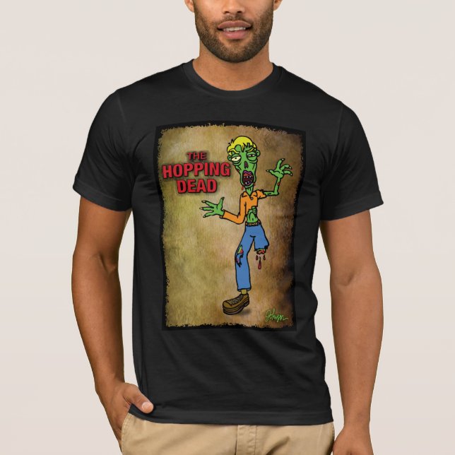 Der Hopfen-tote Zombie T-Shirt (Vorderseite)