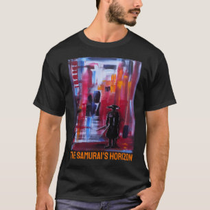 Der Horizont des Samurai Gemälde von Alfred Fox T-Shirt