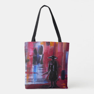 Der Horizont des Samurai Gemälde von Alfred Fox Tasche