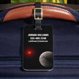 Der Hot Rocky Exoplanet Trappist-1 B. Gepäckanhänger