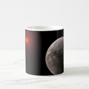 Der Hot Rocky Exoplanet Trappist-1 B. Kaffeetasse