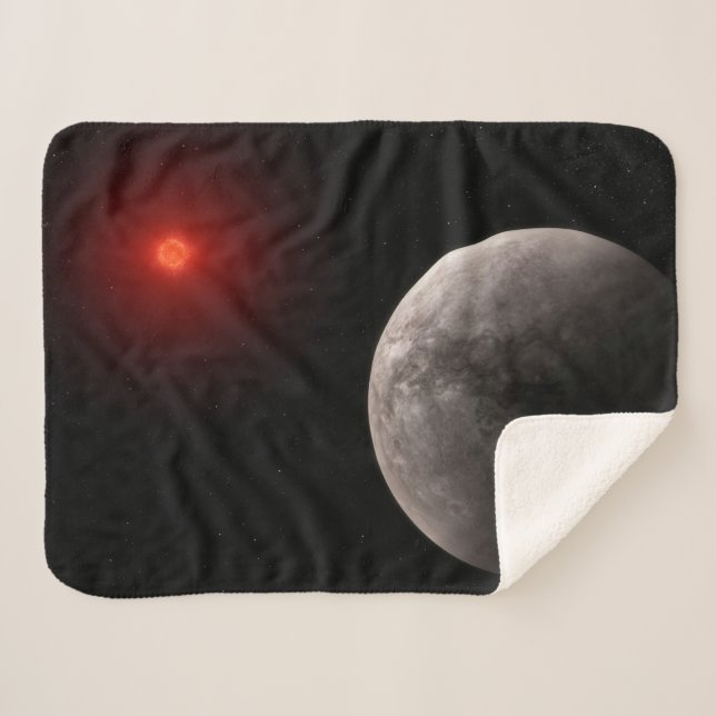 Der Hot Rocky Exoplanet Trappist-1 B. Sherpadecke (Vorderseite (Horizontal))