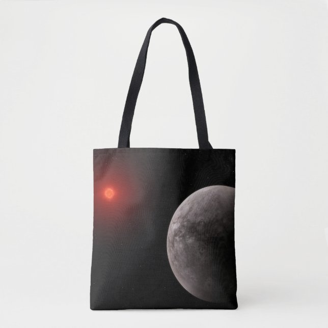 Der Hot Rocky Exoplanet Trappist-1 B. Tasche (Vorderseite)