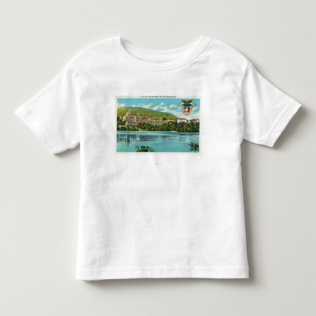 Der Hudson-Ansicht von Kriegsakademie US Kleinkind T-shirt (Vorderseite)