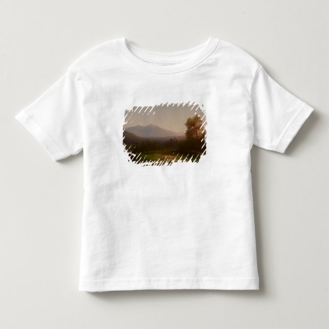 Der Hudson-Landschaft, c.1860-5 (Öl auf Leinwand) Kleinkind T-shirt (Vorderseite)