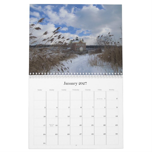 Der Hudson-Tal-Ansichten Kalender (Jan 2027)