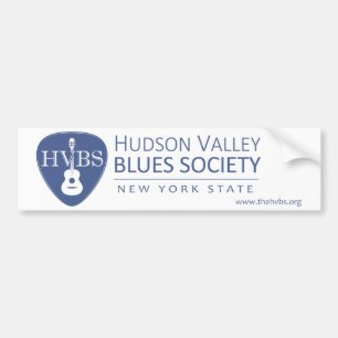 Der Hudson-Tal-Blues-Gesellschafts-Autoaufkleber Autoaufkleber