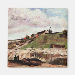 Der Hügel von Montmartre mit Steinbruch von Vincen Magnet