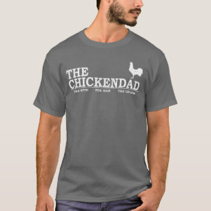 Der Hühner-Vater Haustierliebhaber Cute lustige Fa T-Shirt